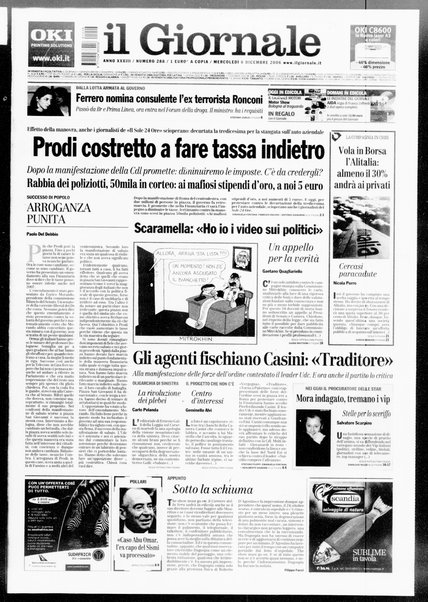 Il giornale : quotidiano del mattino